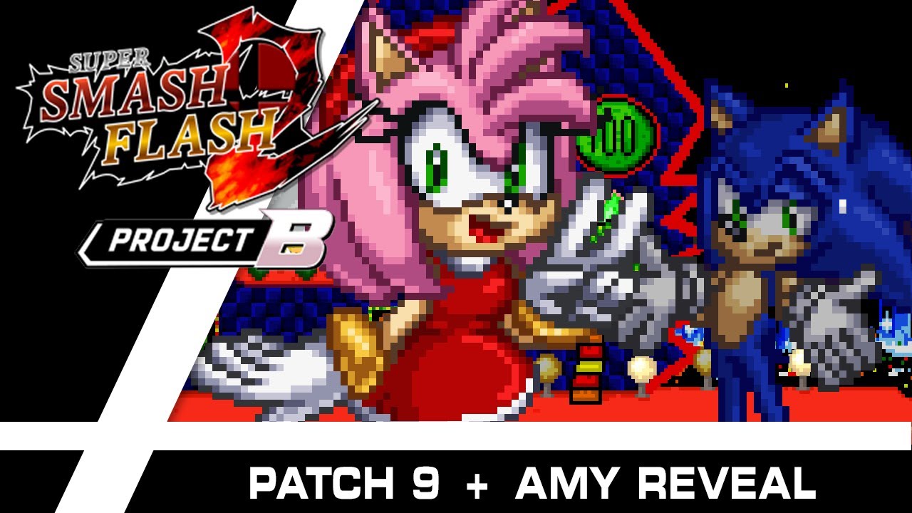 [SSF2 Project B Patch 9] Update Announcement + Amy Reveal