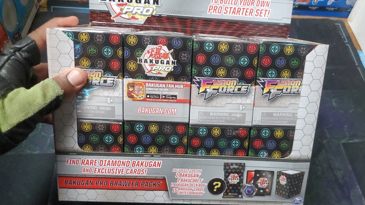 NEW BAKUGAN PRO FUSION FORCE BLIND BOX OPENING #1!