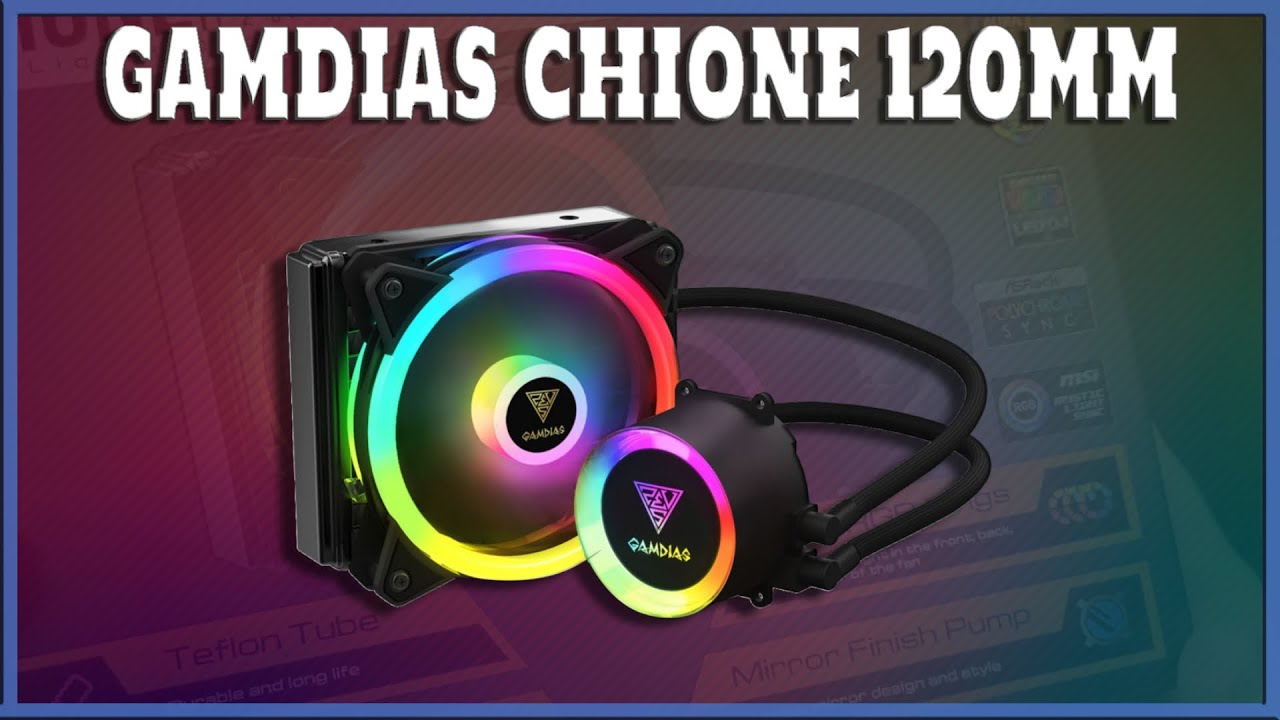 UNBOXING E PRIMEIRAS IMPRESSÕES - LIQUID COOLING GAMDIAS CHIONE 120MM - (1/2)