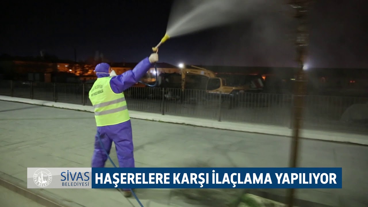 Sivas Belediyesi'nden İla&ccedil;lama Seferberliği
