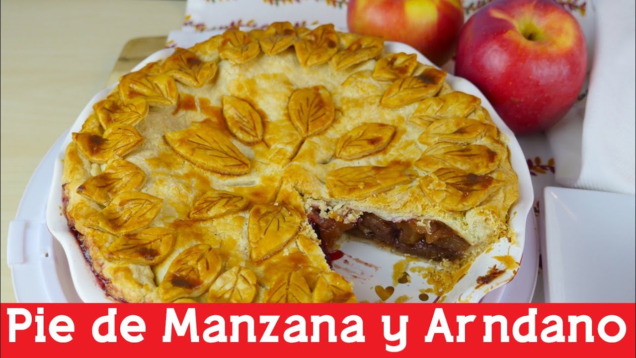 Pie de Manzana con Arándano - ft VeroSweet Hobby - Mi Cocina Rápida