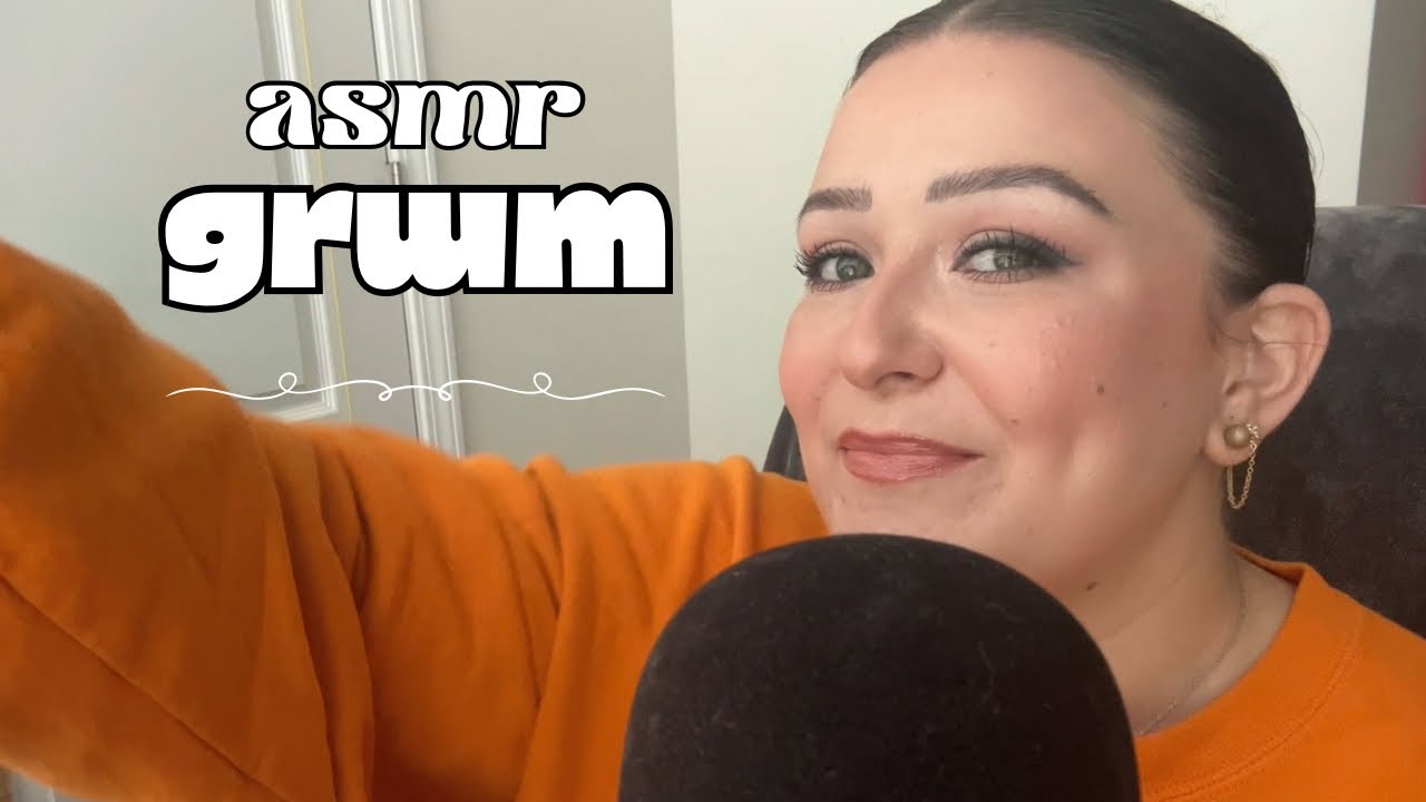 ASMR| a chatty whispered GRWM :) let’s hang! 🤭❤️