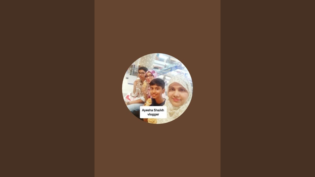 Ayesha Shaikh Vlogger  is live