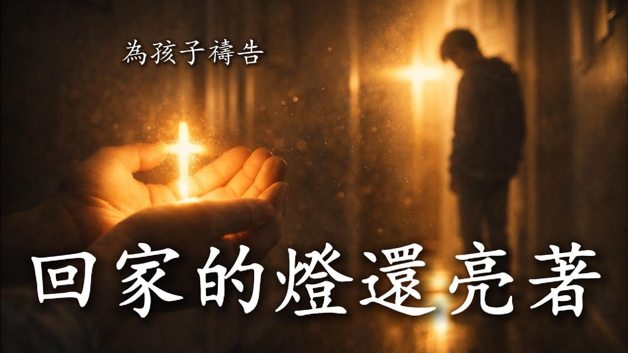 【🎶💗愛的治癒主題敬拜歌曲】《回家的燈還亮著》讓人流淚的感人禱告，把孩子交给耶稣｜亲子关系修复/为孩子祷告｜ 主的爱融化隔阂， 温柔治愈敬拜诗歌， 最新原创的中文敬拜歌曲带歌词