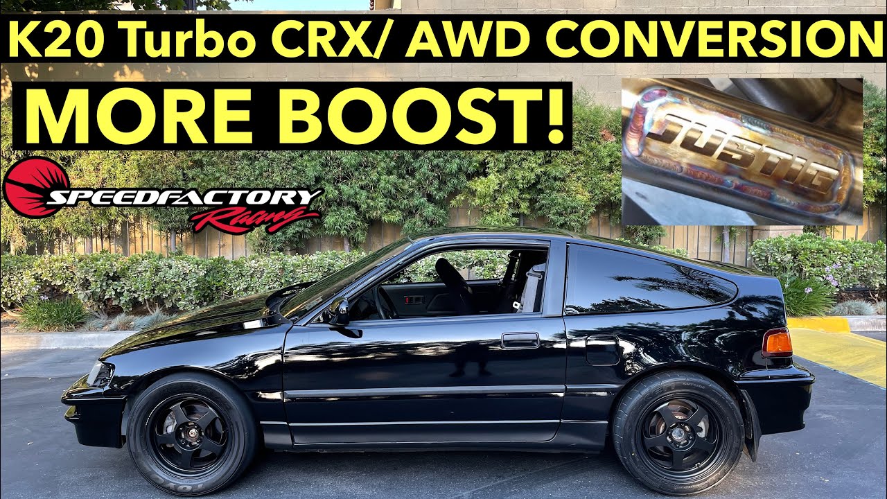 K20 TURBO CRX THE START OF THE AWD CONVERSION BUILD