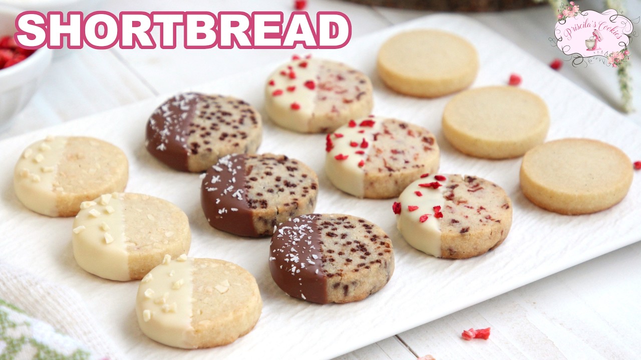 SHORTBREAD I Galletas Escocesas I RECETA MUY F&Aacute;CIL I GALLETAS SIN HUEVO - Priscila's Cookies