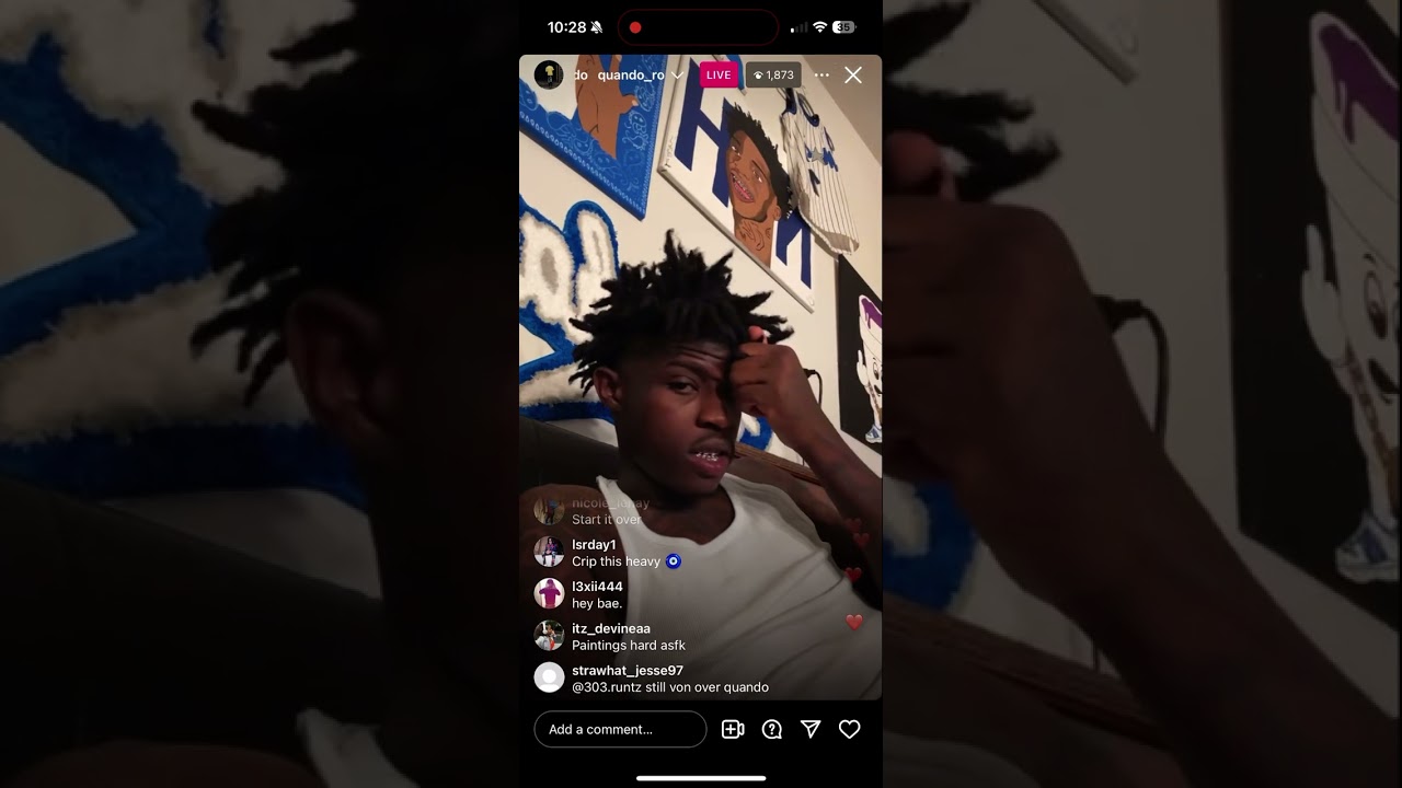 Quando Rondo - For My Dawg (instagram live)