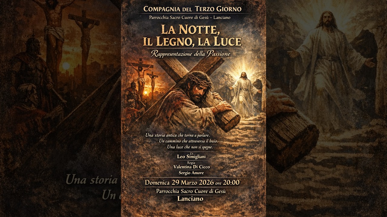 LA NOTTE, IL LEGNO, LA LUCE - Dentro la Passione - Speciale 