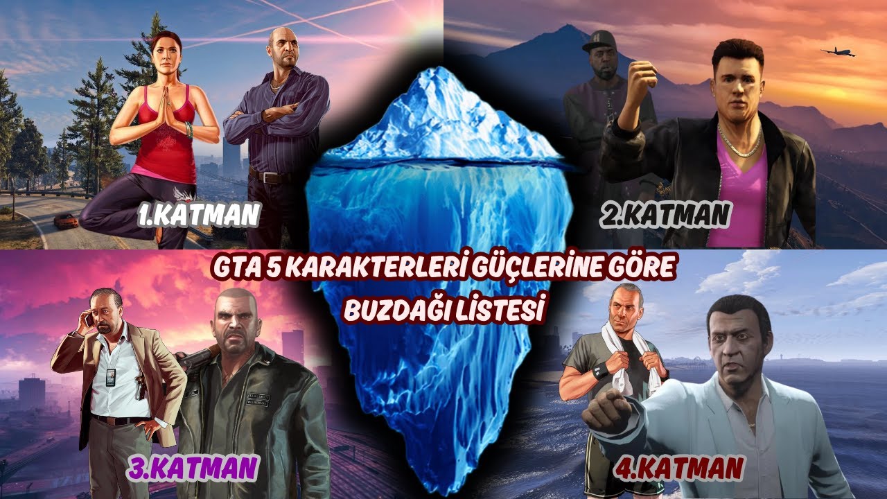 Gta 5 Karakterleri BUZDAĞI