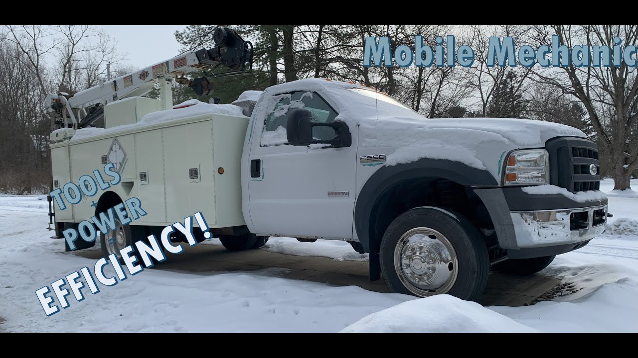 Mobile Mechanic Service Truck Makeover: Organizing Tools & Installing a Power Inverter!
