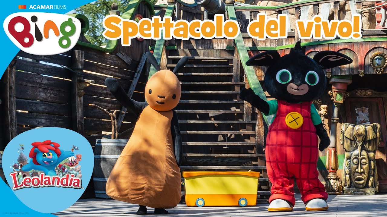 Bing Italiano | Leolandia - Gioca con Bing | Spettacolo del Vivo