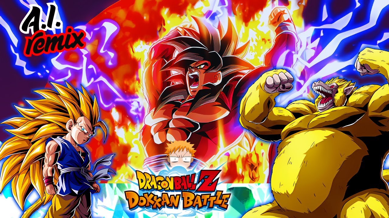 ~FIGHTING FOUR YOU~ •DOKKAN BATTLE OST AI REMIX•
