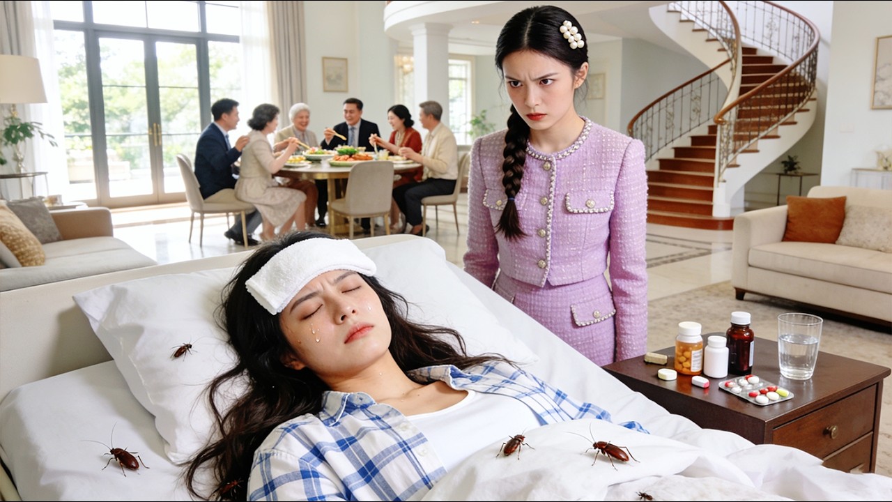 全家偏心養女，我這個親生女兒昏死在床都沒人發現！我不再顧念親情直接斷親，後來他們得知養女真面目，跪著求我回來！#短剧 #逆袭 | 粥粥短剧社