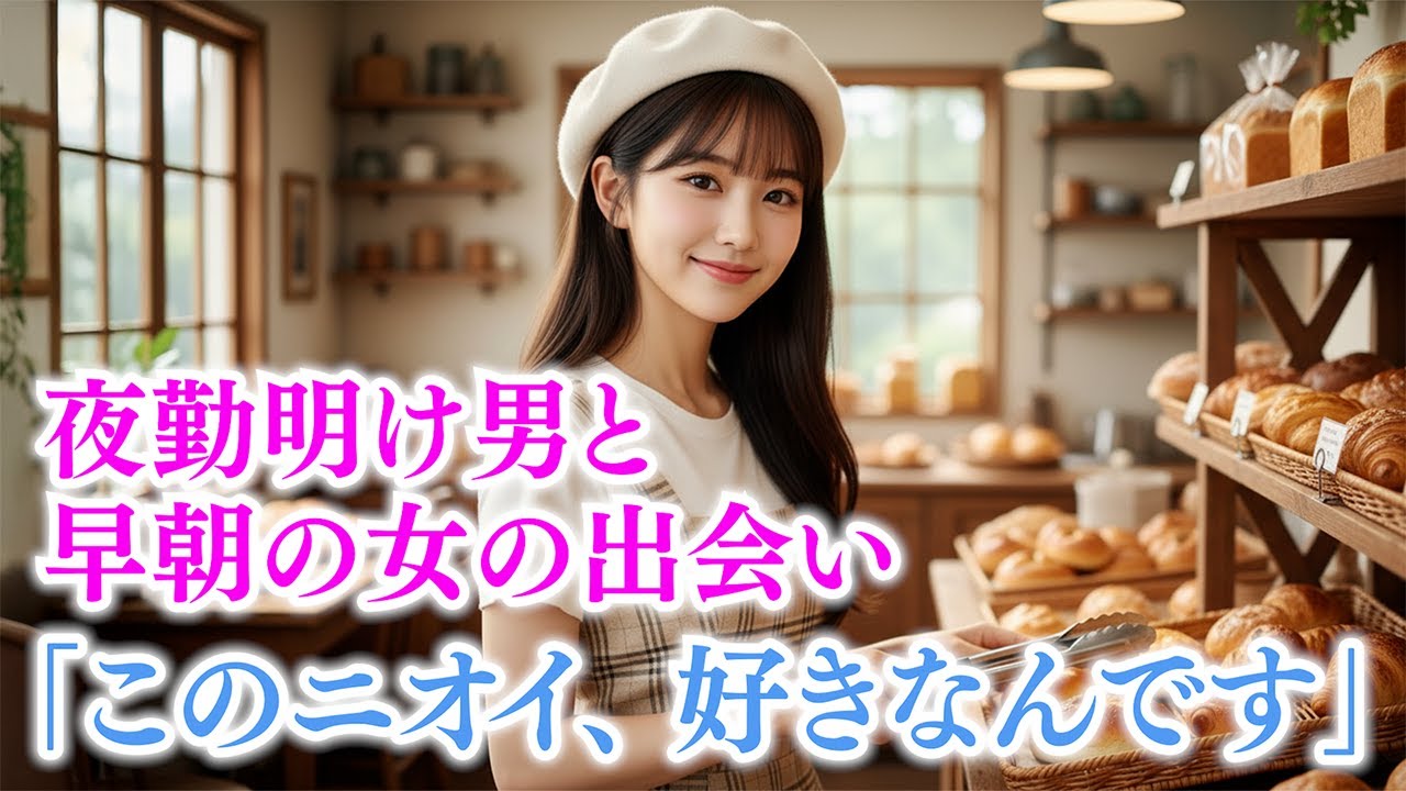 【感動する話】一人の夜勤明け男が出会った&ldquo;朝の女性&rdquo;――｡パンの香りがつないだ､ 静かな恋の物語｡