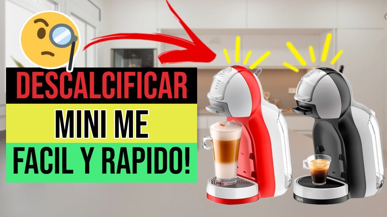 ✅☕Cómo DESCALCIFICAR Cafetera Nescafé Dolce Gusto MINI ME☕✅