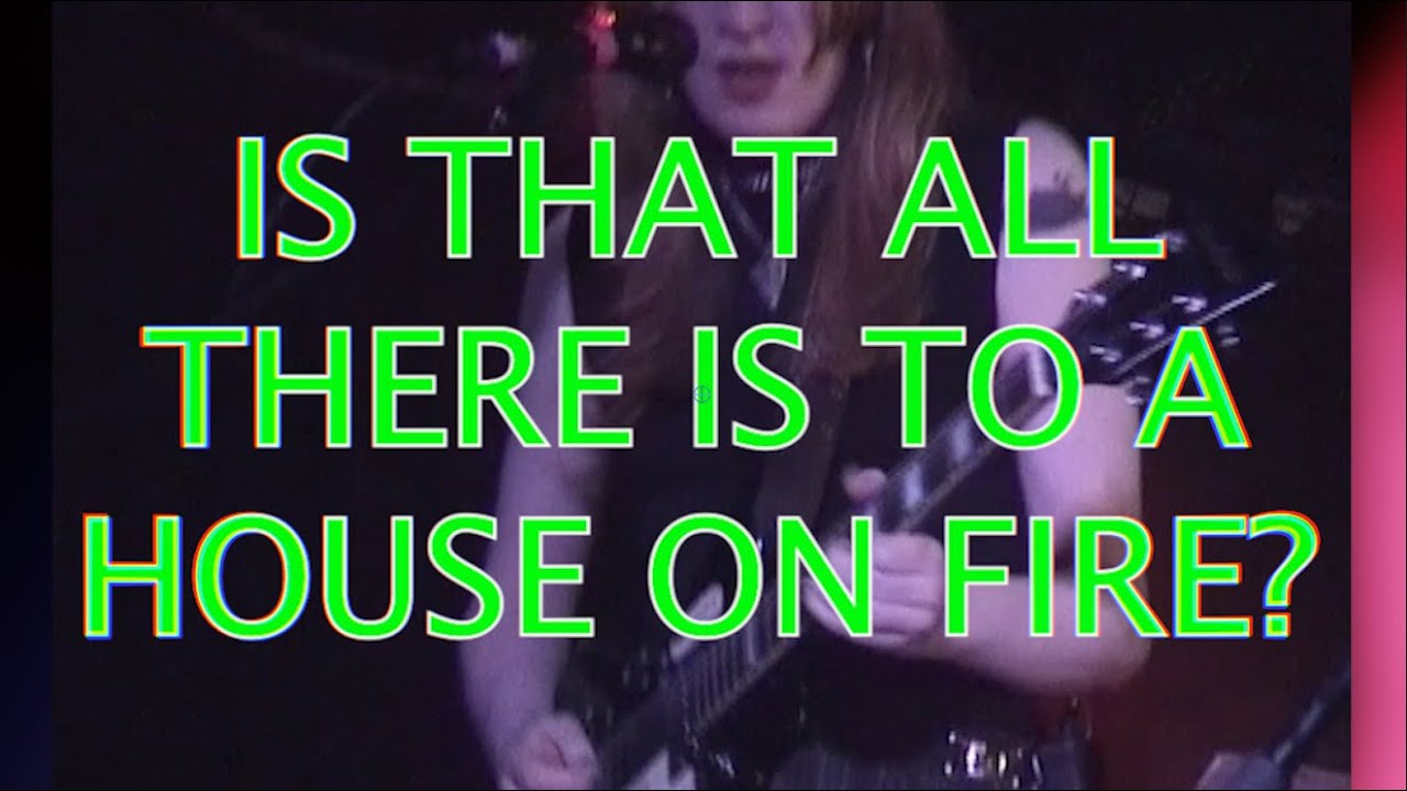Peter Cat – 'Is That All There Is to a House on Fire?' (excerpt, live at Nice N Sleazy, Glasgow)