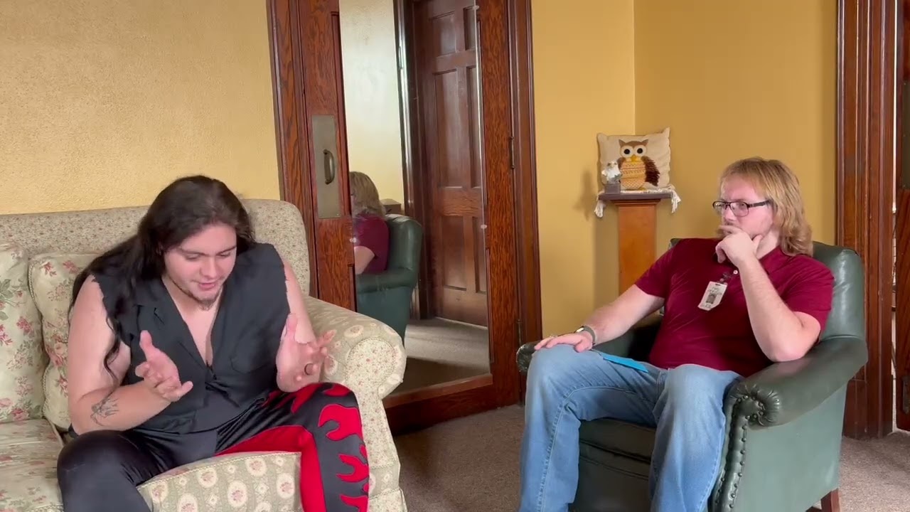 Dr. Killious attempts to counsel Damien Blackwell.