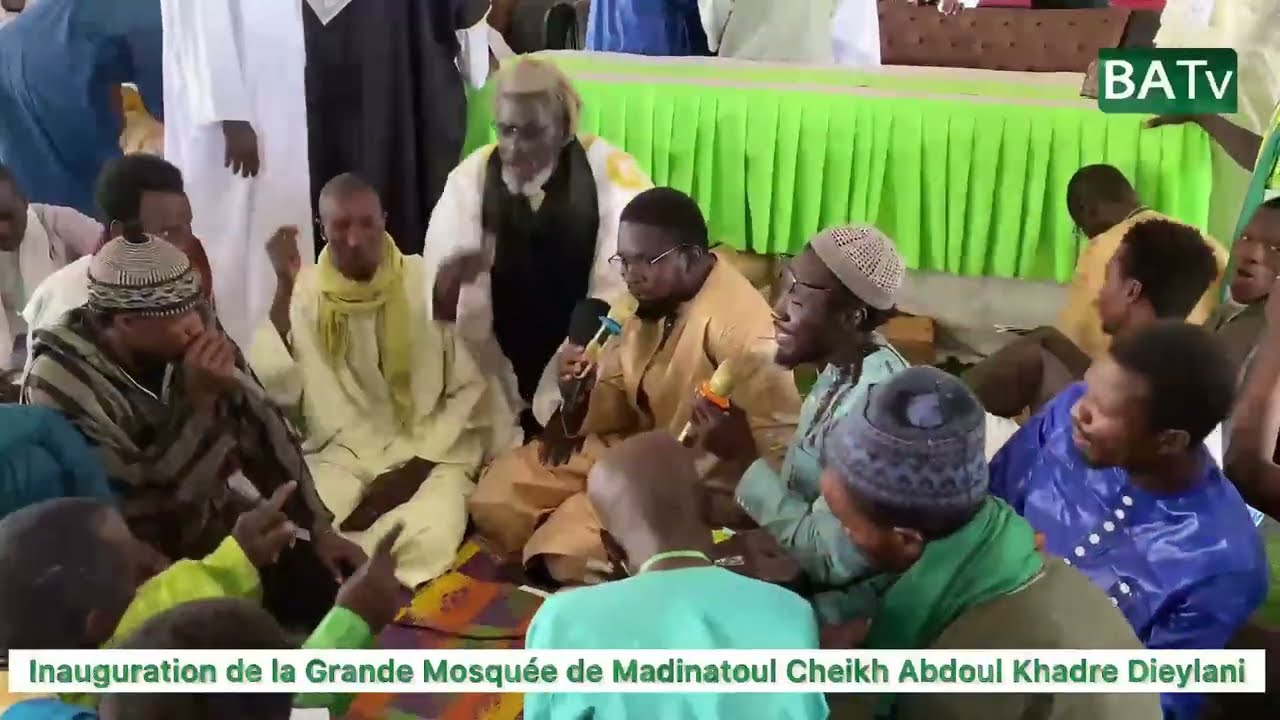 Partie 1 Inauguration de la Grande Mosquée de Madinatoul Cheikh Abdoul Khadre Dieylani