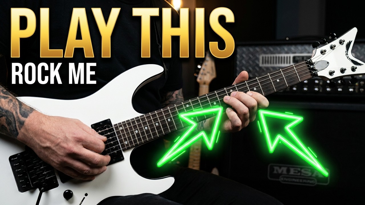 ROCK ME by GREAT WHITE - Guitar Lesson by Mike Gross - How to play - Tutorial