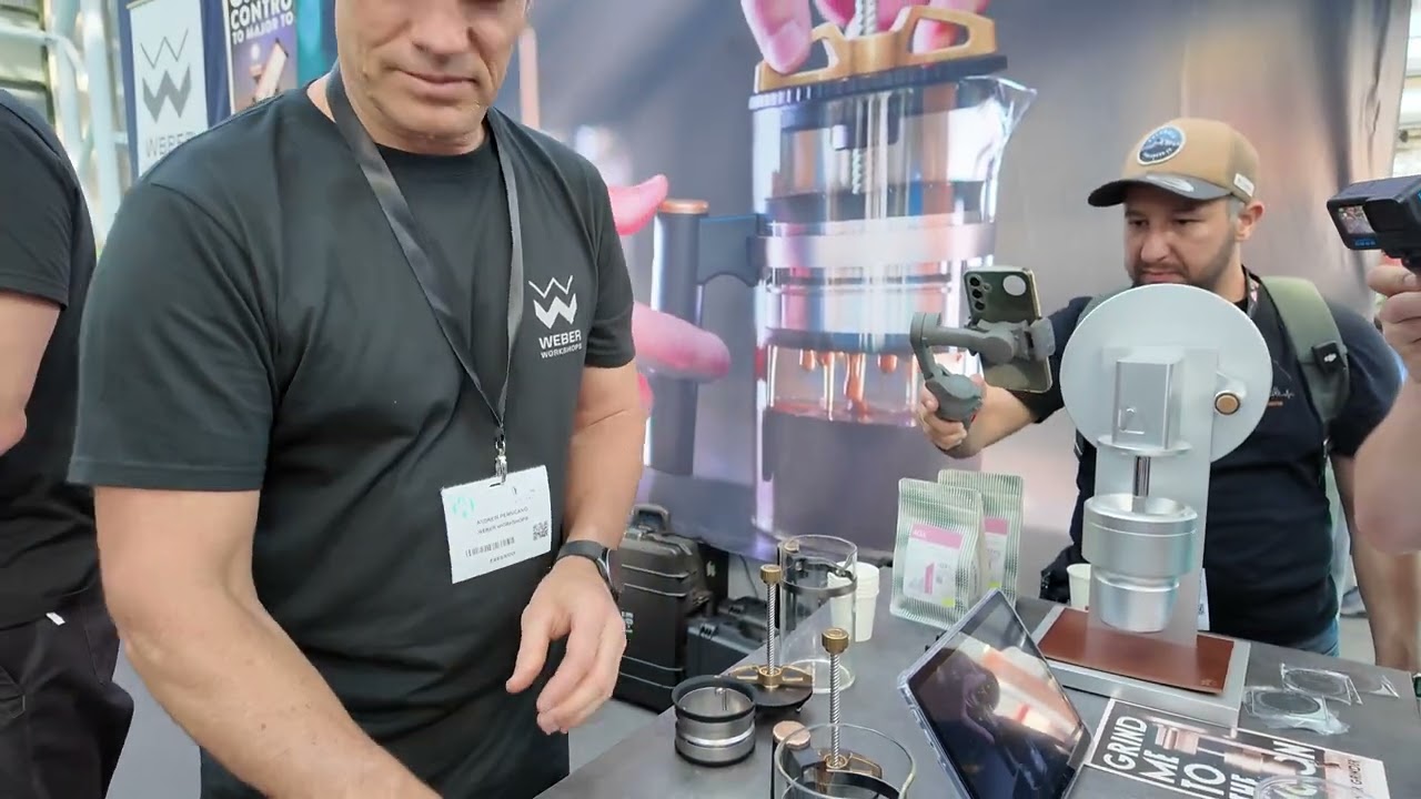 Brewing with Weber The Bird at 2024 WOC CPH