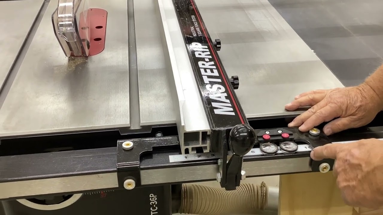 Harvey HW110TC-36P Table Saw Training 070223