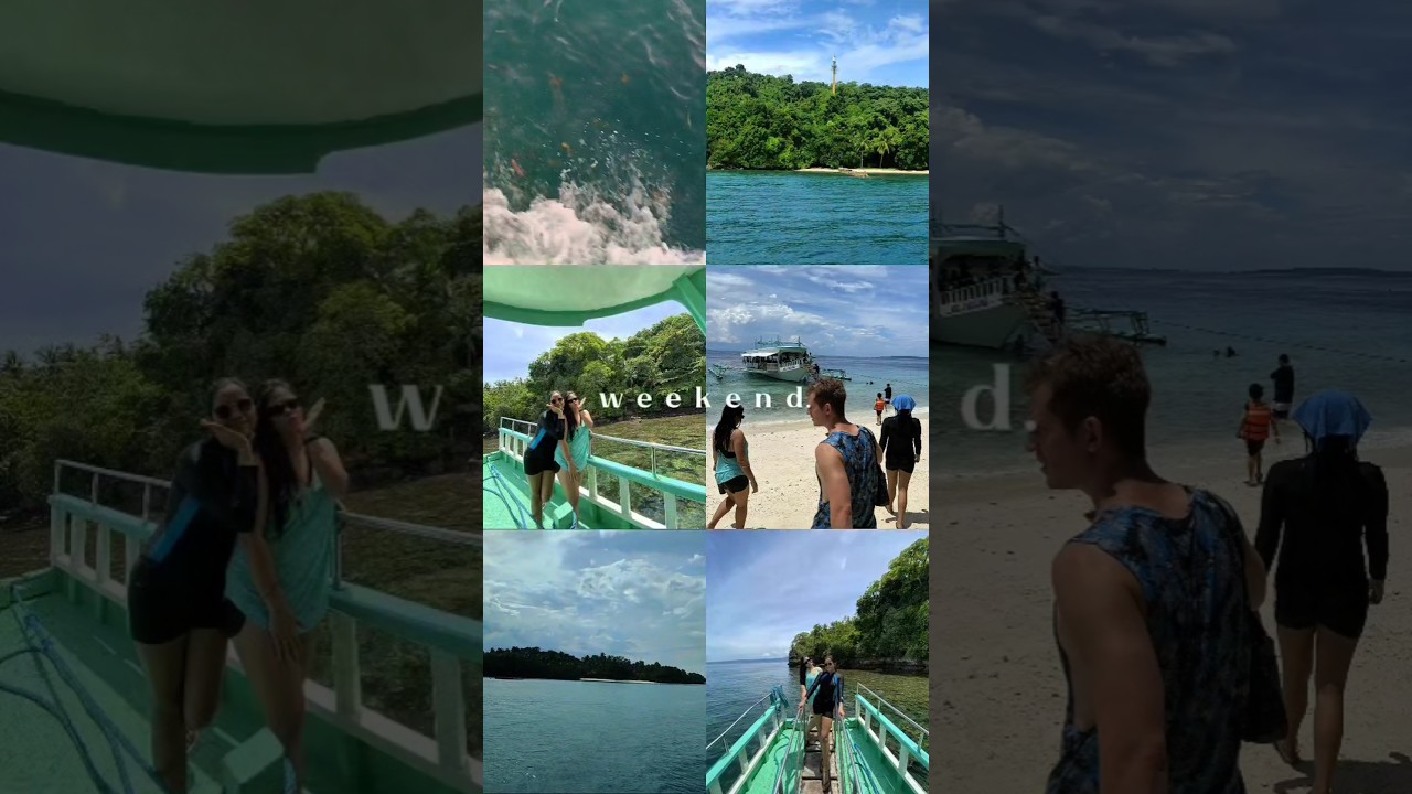 SAMAL ISLAND HOPPING DAY ✨🌊 #samalisland #davaocity #travel