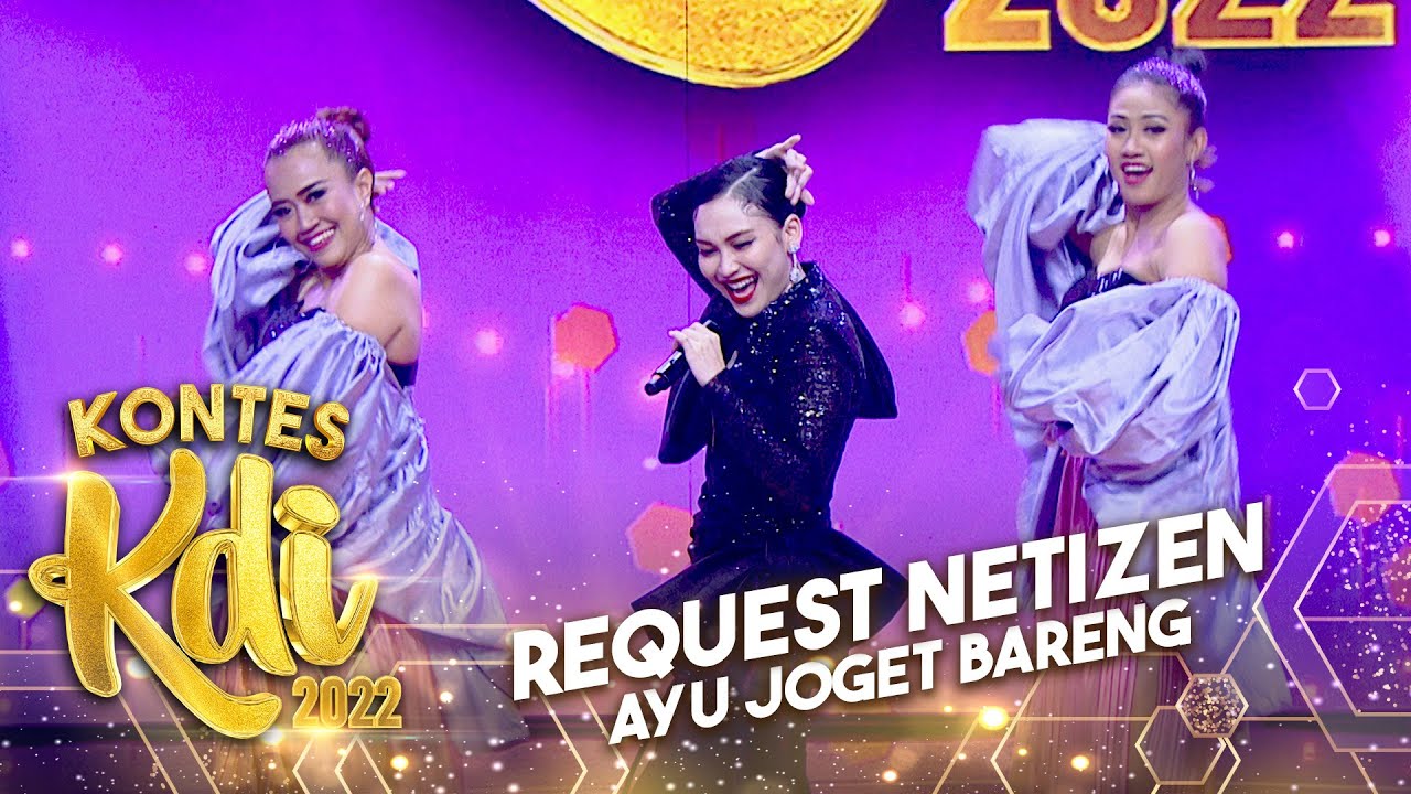 Mega Bintang Ayu, Joget Bareng Dancer | KONTES KDI 2022