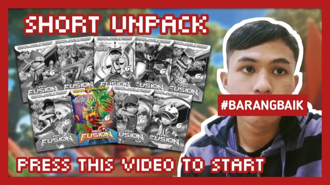 Unpack Boboiboy Galaxy Card Pek FUSION 7/9 | #BARANGBAIK