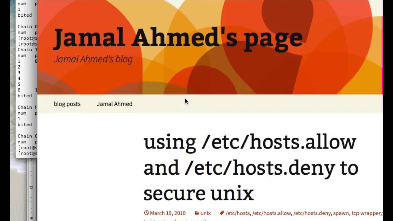 Linux: implementing specific iptables rules