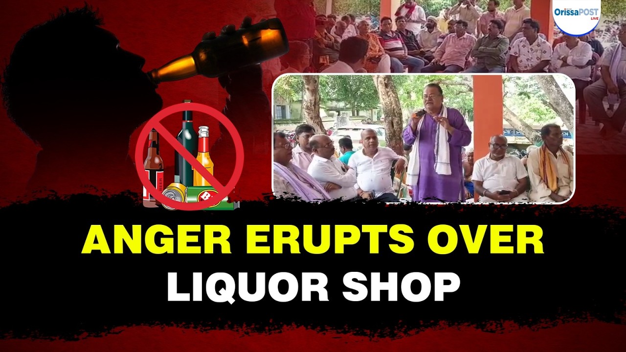 Thousands protest reopening of liquor shop in Dhusuri | Women lead massive agitation in Bhadrak
