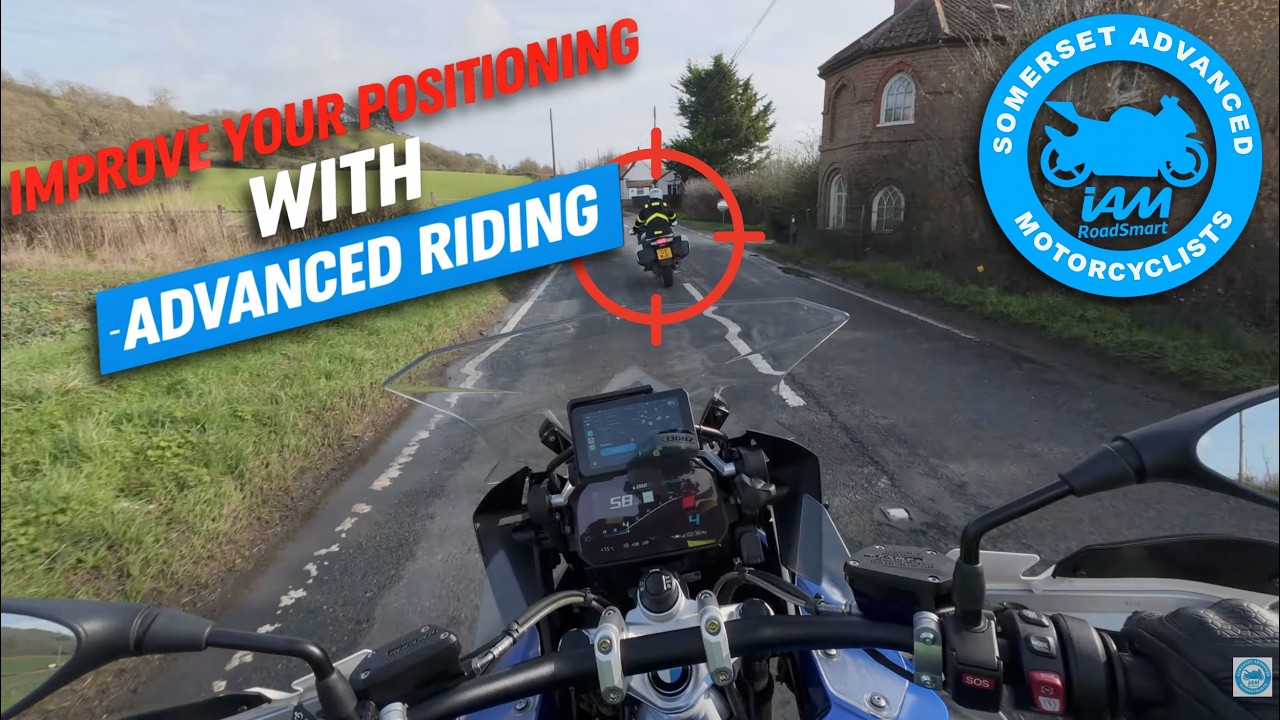 Advanced Motorcycle Road Positioning Introduction - IAM Riding