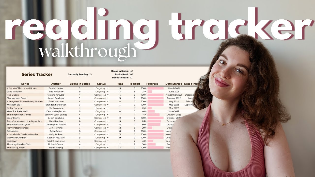 how I track my reading 📚 huge reading spreadsheet update ✨