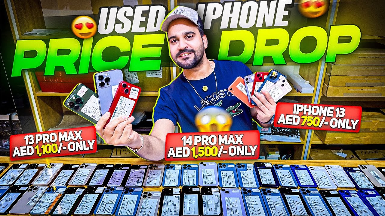 Used iPhone PRICE DROP | USED iPhone Price in Dubai | Cheapest IPhone in DUBAI MARKET| DXB VLOGS