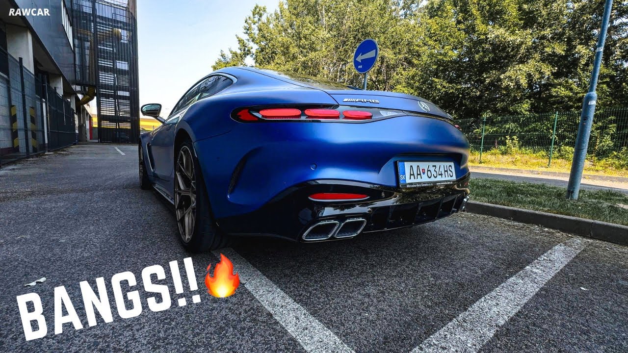 2024 Mercedes-AMG GT 63 Coupe - Exhaust Sound 4K