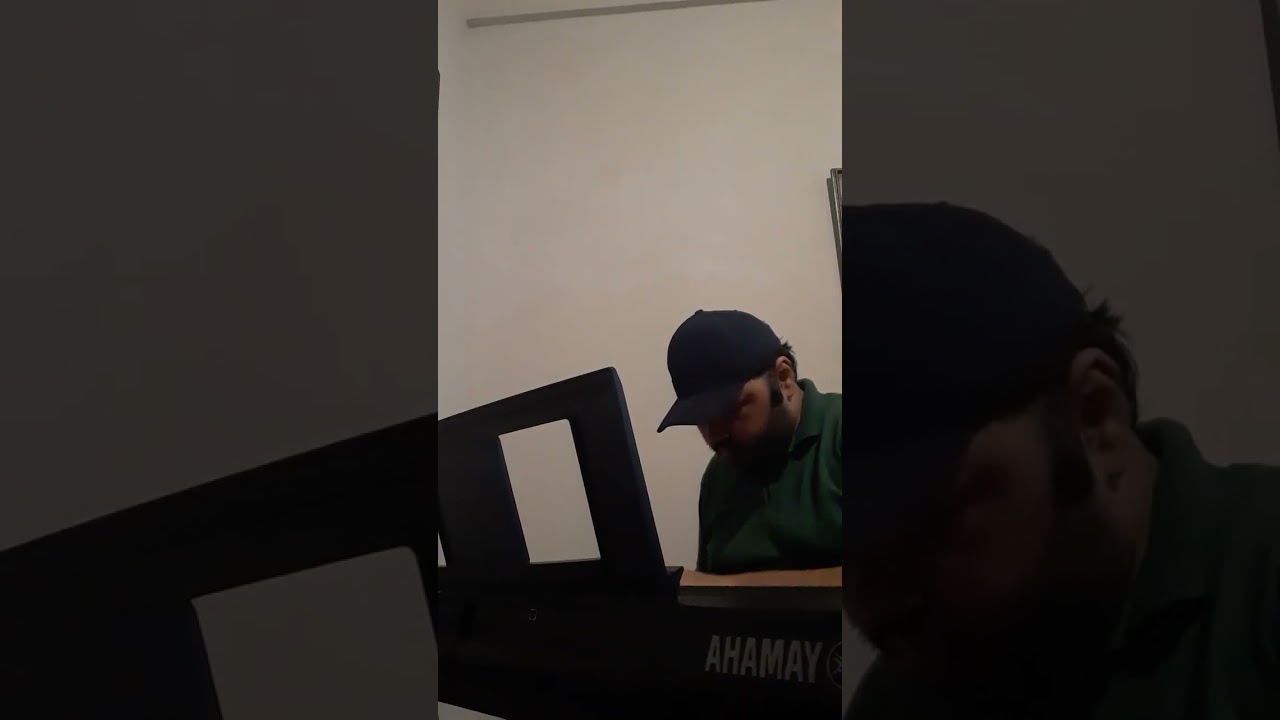 (Marcelo e ♥️ Ingrid para sempre!)com Marcelo Farjun tocando a (música- Mais uma chance!) 🎹