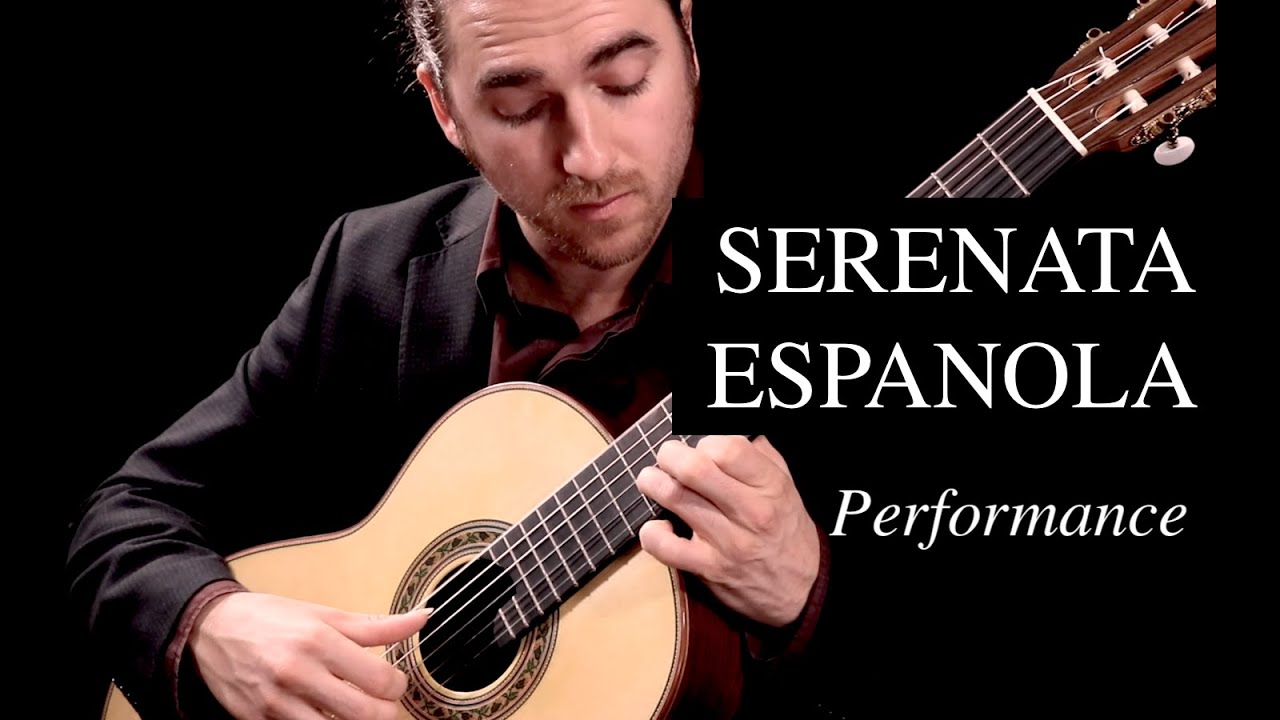 Serenata Espanola by Joaquin Malats - Performance | EliteGuitarist.com | guitarist, Taso Comanescu