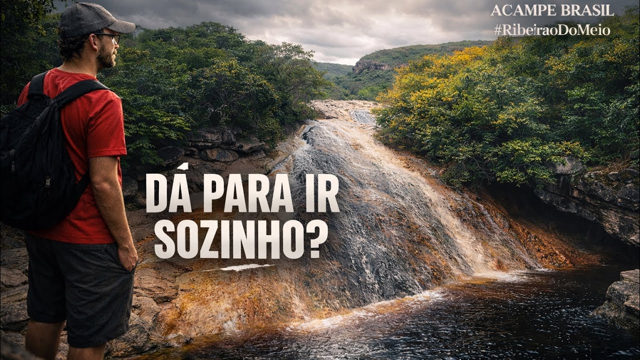 RIBEIRÃO DO MEIO: A trilha mais fácil de Lençóis?