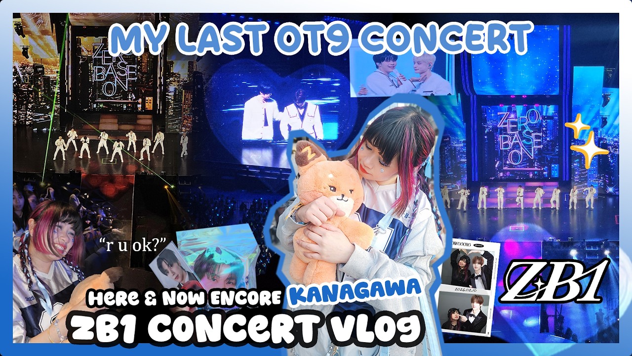 My last OT9 concert with ZEROBASEONE.....
