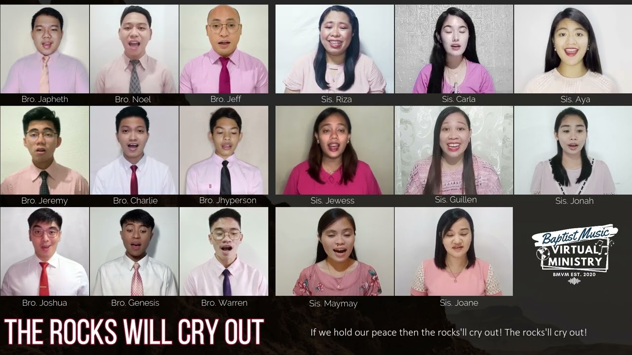 The Rocks Will Cry Out | Baptist Music Virtual Ministry