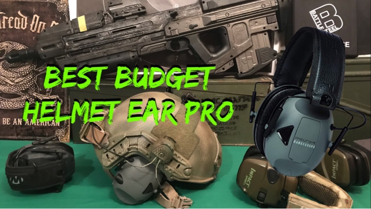 Best Budget Helmet Mounted Ear Pro - Peltor Rangeguard