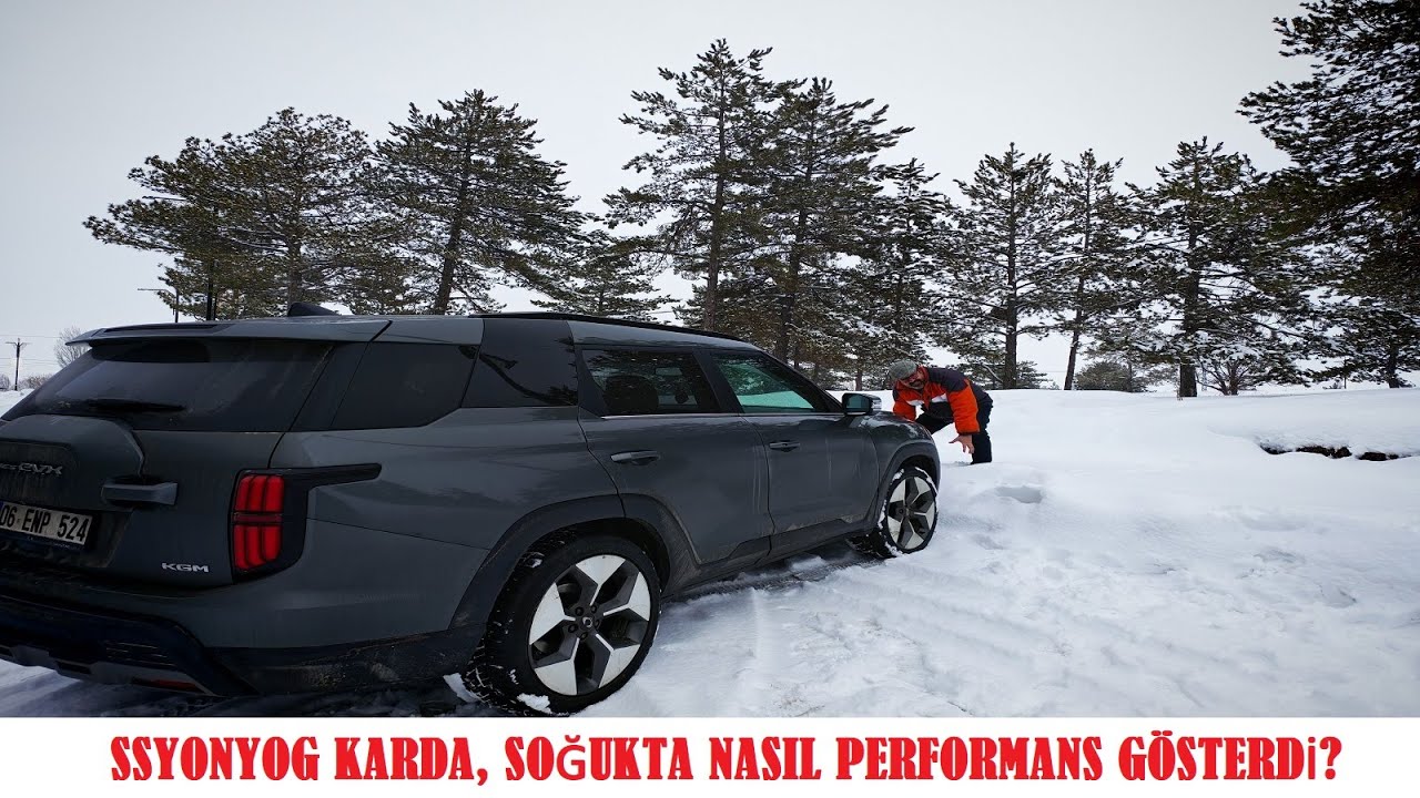 Ankara-Sivas-Erzincan-Erzurum ve Kars'a kadar sonra dönüşte yol testi...
