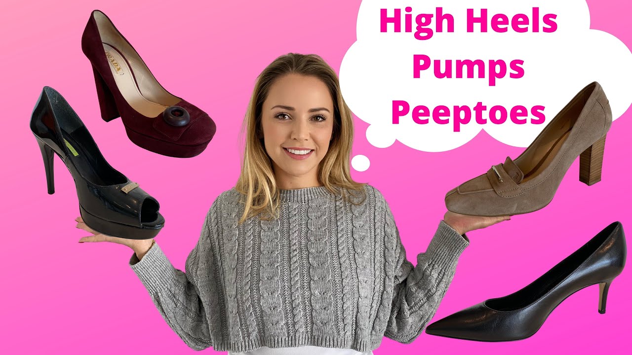 Pumps, High Heels oder Peeptoes – Wo ist der Unterschied?