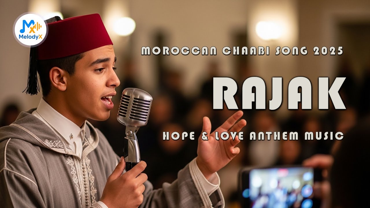 💚 &ldquo;RAJAK&rdquo; | Moroccan Chaabi Folk Song 2025 | Hope & Love Anthem 🎶 | MelodyX Official 🇲🇦✨
