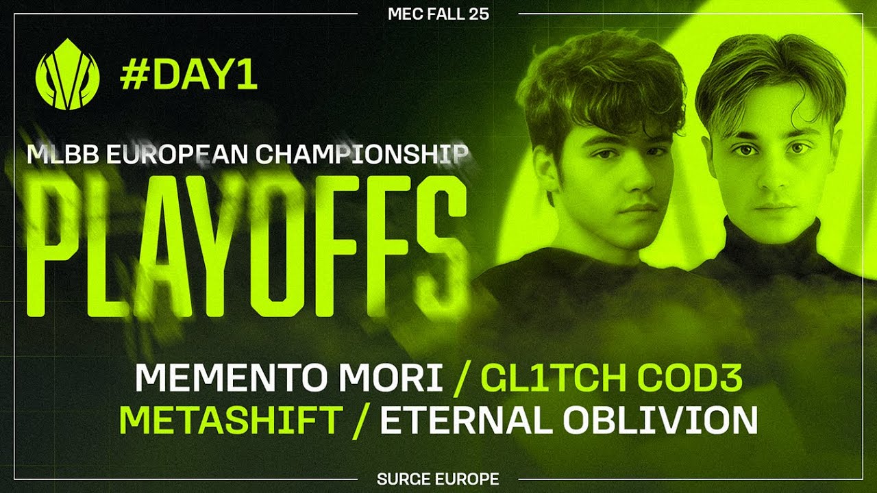 MEC Playoffs Day 1 | MLBB European Championship Fall 25