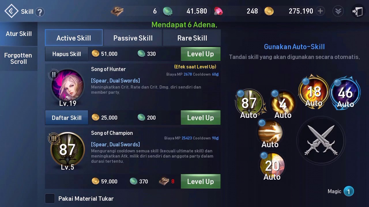 Review Job SwordMuse Lineage II Revolutions.