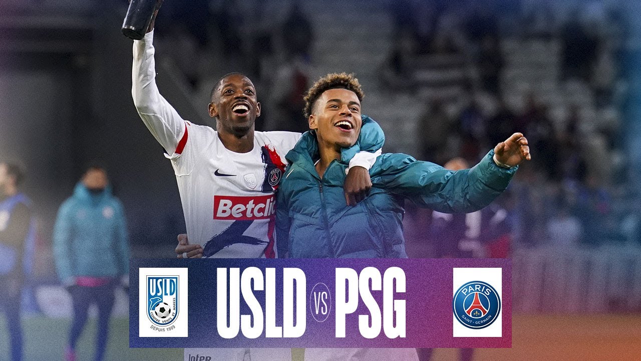 Le PSG file en finale de Coupe de France après un match FOU face à l'USL Dunkerque