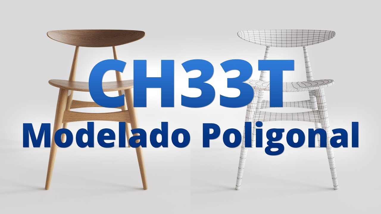 Ejercicio de Modelado Poligonal Silla CH33T