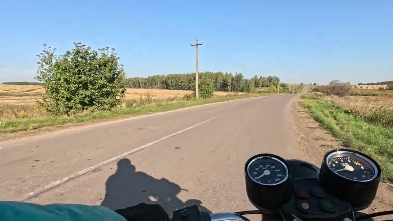 Небольшая поездка на яве 634 и пара слов про обкатку двигателя .