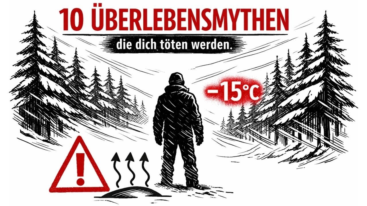 10 Überlebensmythen, die dich töten werden