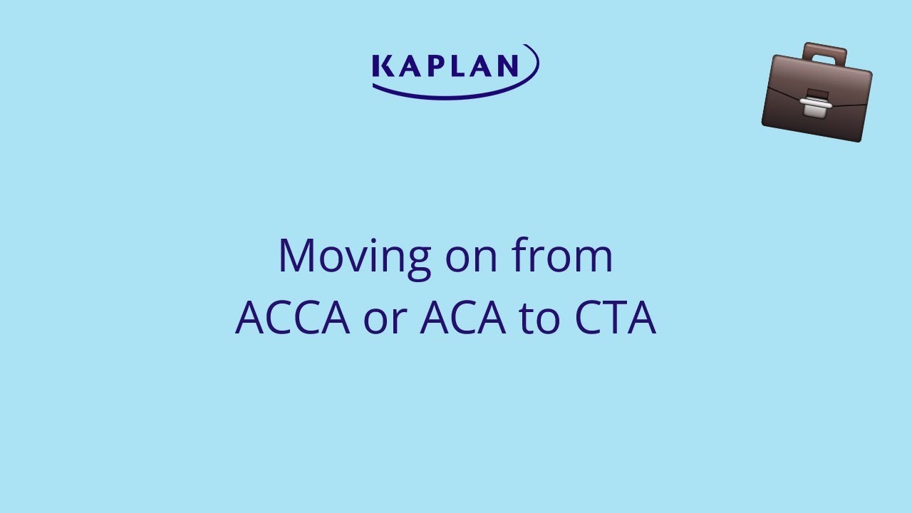ACCA or ACA to CTA [Should you consider a tax qualification?]
